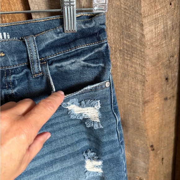 Rewash High Rise Denim Shorts - Size 25 - Picture 4 of 11